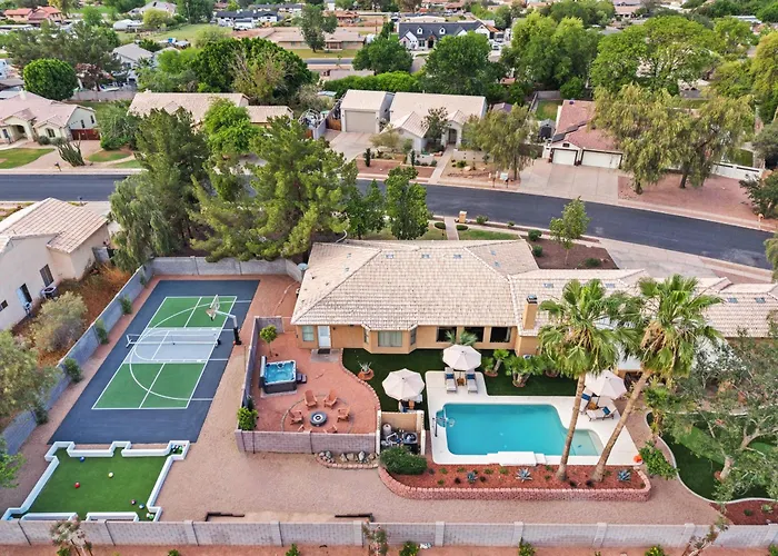 Luxe 5br Sleeps 16 Pool Hot Tub 2 Game Mesa